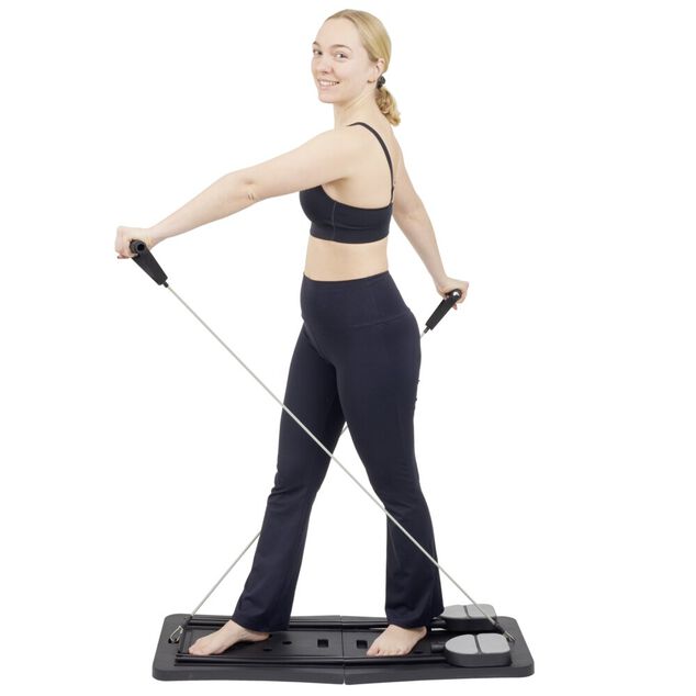 Planche fitness pilate pliable multi-exercices 41x99cm