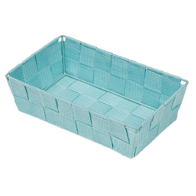 Corbeille en osier tissé