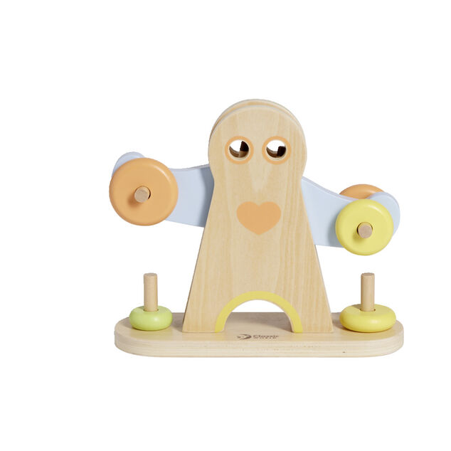 Jeu anneau en bois 21x7,5xH17,7cm