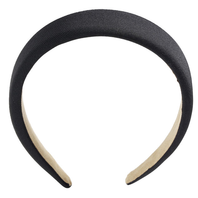 Serre-t&ecirc;te beige et noir