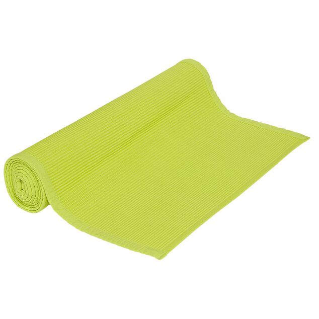 Chemin de table coton vert anis