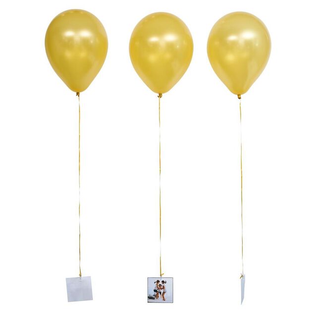 Suspension ballon pour photo x10
