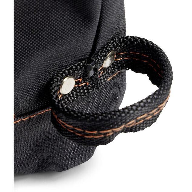 Ceinture porte-outils 7 poches polyester noir et orange