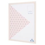 Cadre photo rose 54x74cm pour photo 50x70cm