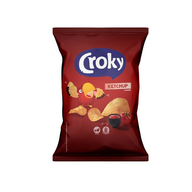 Chips ketchup Croky 150gr
