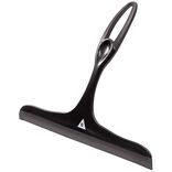 Raclette &agrave; vitres plastique noir L.25 cm