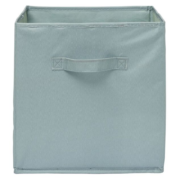 Pani&egrave;re Box Cube 31x29x31cm vert d'eau