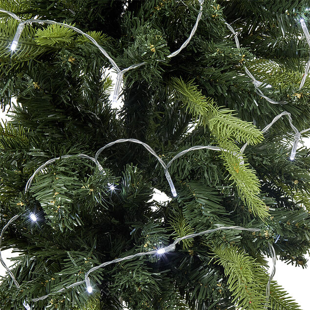 Guirlande &eacute;lectrique No&euml;l int&eacute;rieur 20 LED blanc froid 2 m