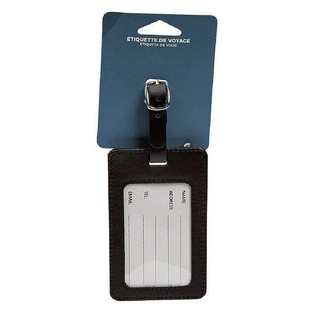 &Eacute;tiquette de bagage (2 mod&egrave;les)