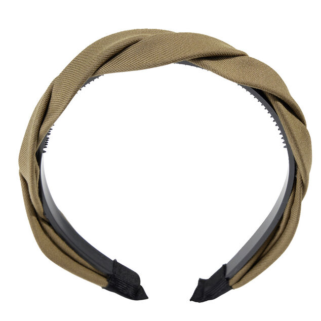 Serre-t&ecirc;te effet torsad&eacute;