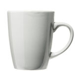Mug en faïence Madrid gris clair 360ml Ø8,6cm