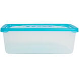 Bo&icirc;te alimentaire plastique 1,2L Polar Frost 19,5x14,xH6,5cm