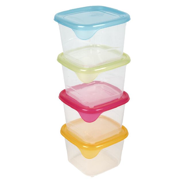 Bo&icirc;te alimentaire kids x4