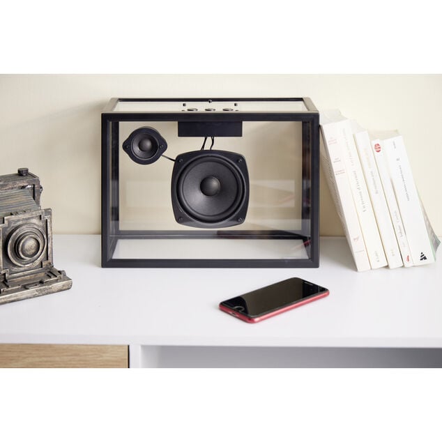 Enceinte bluetooth 5W transparente