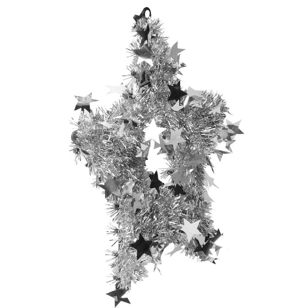 Guirlande &eacute;toile scintillante blanche