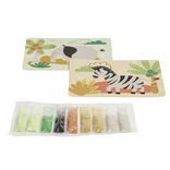 Activit&eacute; image sable color&eacute; x3