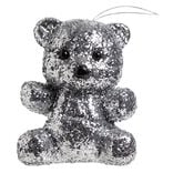 Ours à poser paillette argenté