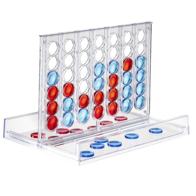 Jeu 4 d'affil&eacute;s transparent