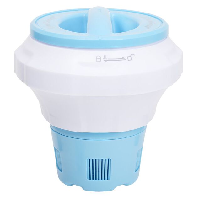 Diffuseur traitement piscine Bestway avec thermom&egrave;tre &Oslash;17,6xH18,6cm