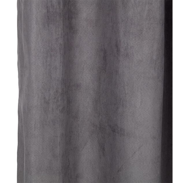 Rideau thermique polaire gris fonc&eacute; 140x260cm