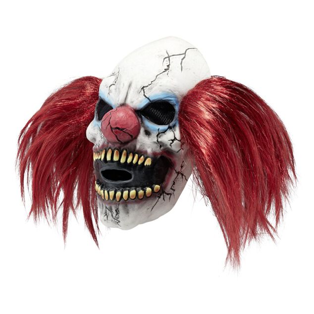 Masque adulte clown horreur pour d&eacute;guisement Halloween