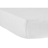 Protège-matelas anti-punaises jersey 140x190x25cm polyester blanc