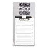 Pense-bête magnétique 50 feuilles mémo + crayon