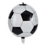 Ballon alu football 4D Ø60cm
