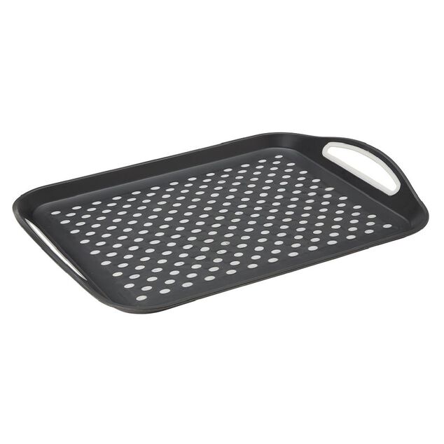 Plateau anti d&eacute;rapant gris