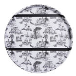 Plateau rond acier &Oslash;23cm - 2 mod&egrave;les