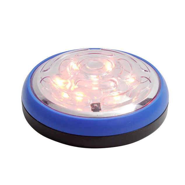 Lumi&egrave;re de piscine 7LED RVB aimant&eacute;e avec t&eacute;l&eacute;commande &Oslash;12xH4cm