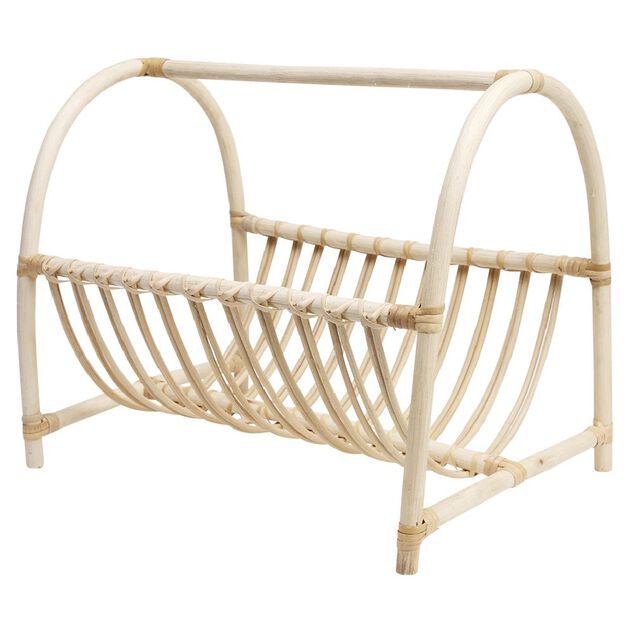 Range magazine en rotin