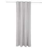 Rideau occultant effet chin&eacute; gris fonc&eacute; 140x240cm