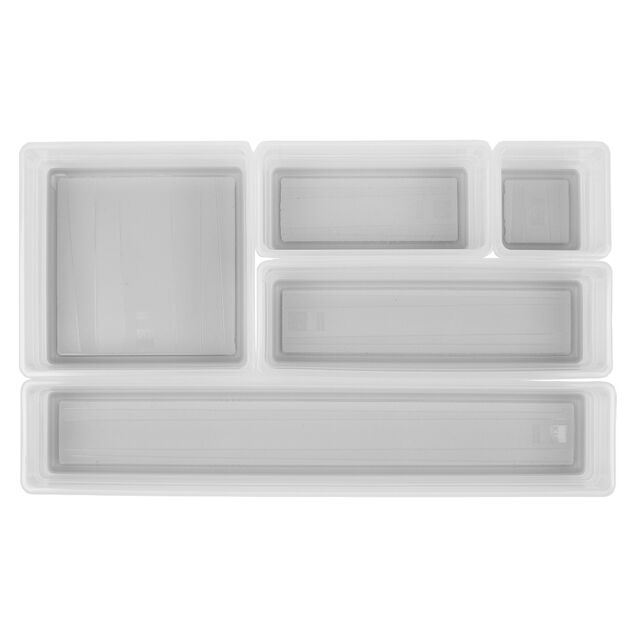 Bo&icirc;te de rangement pour tiroir 15x7,5xH.5 cm