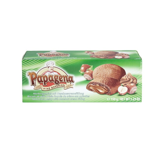 Biscuits cr&egrave;me noisette 150gr