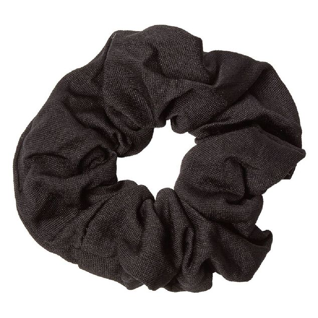 Chouchou en maille noir