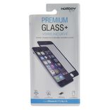 Verre trempé 3D pour Iphone 6, 6S, 7 et 8 transparent et noir