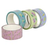 Washi tape fruit ruban adh&eacute;sif x4