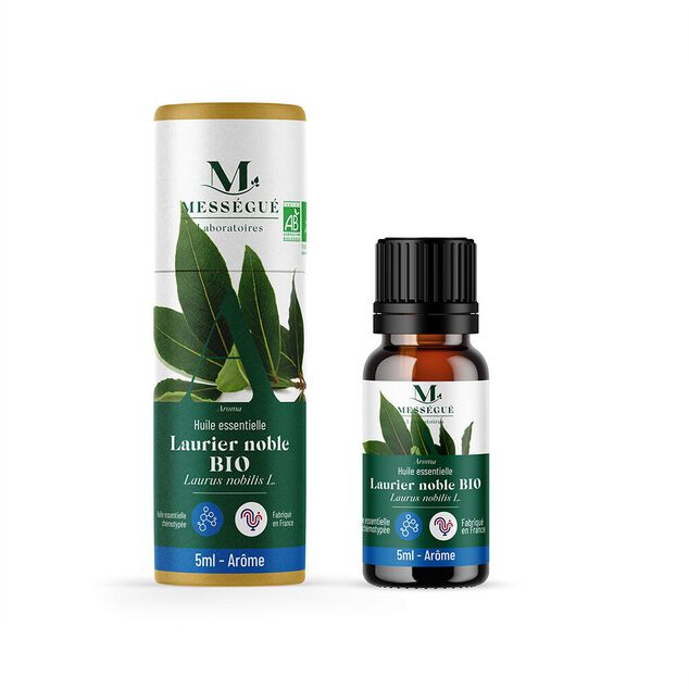 Huile essentielle laurier noble bio Mess&eacute;gu&eacute; 5ml