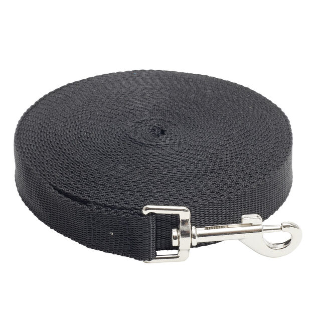 Laisse pour chien 9m longe noire