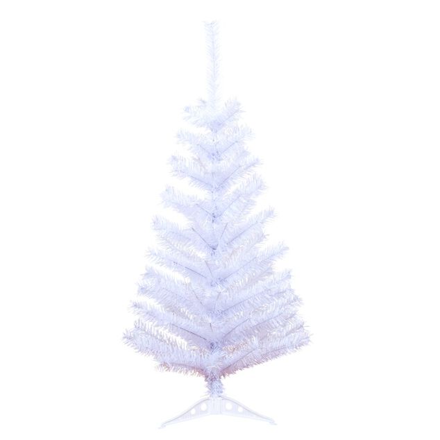 Sapin artificiel blanc 80 branches &Oslash;46xH90cm