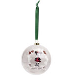 Boule de Noël Disney Mickey gris Ø7,5cm