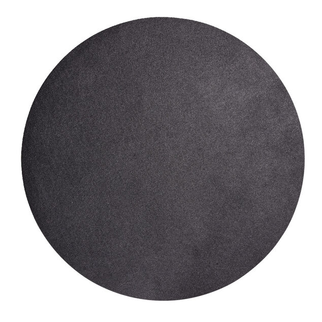 Set de table rond simili r&eacute;versible bicolore &oslash;38cm