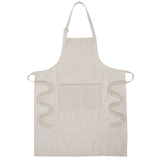 Tablier de cuisine beige