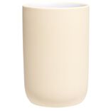 Gobelet céramique rose intérieur blanc Ø6,8xH10cm