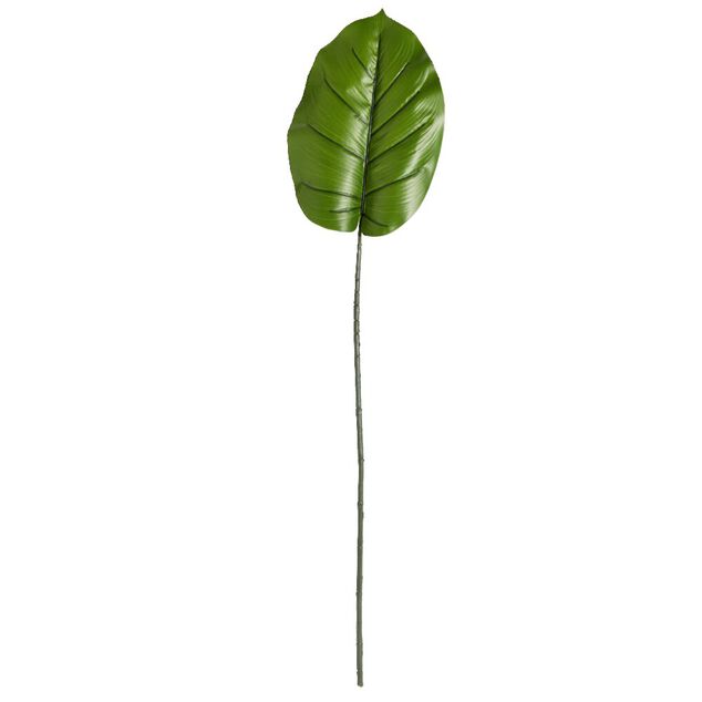 Feuille artificielle pothos vert L95cm