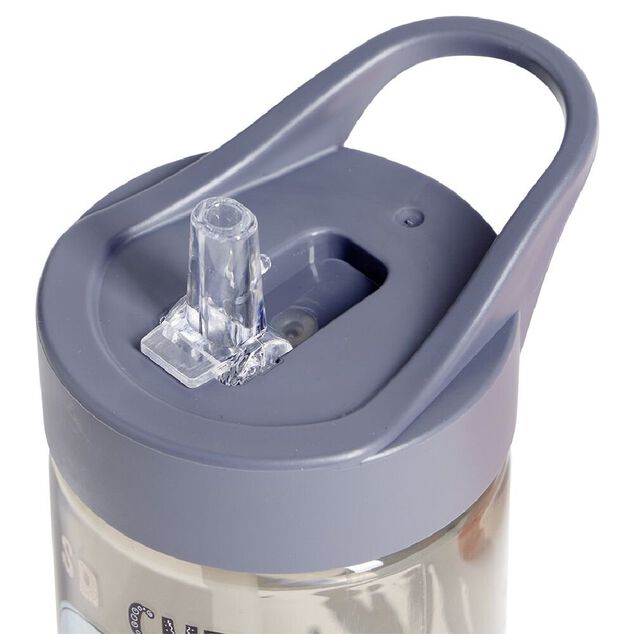 Gourde de camping pieuvre pour enfant plastique gris 43cl