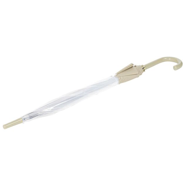 Parapluie canne transparent