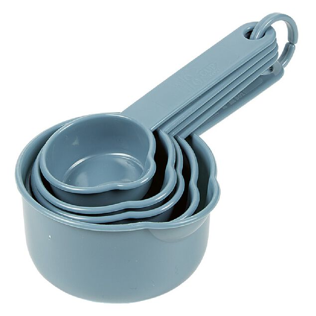 Set de 5 cuill&egrave;res-mesure en acrylique