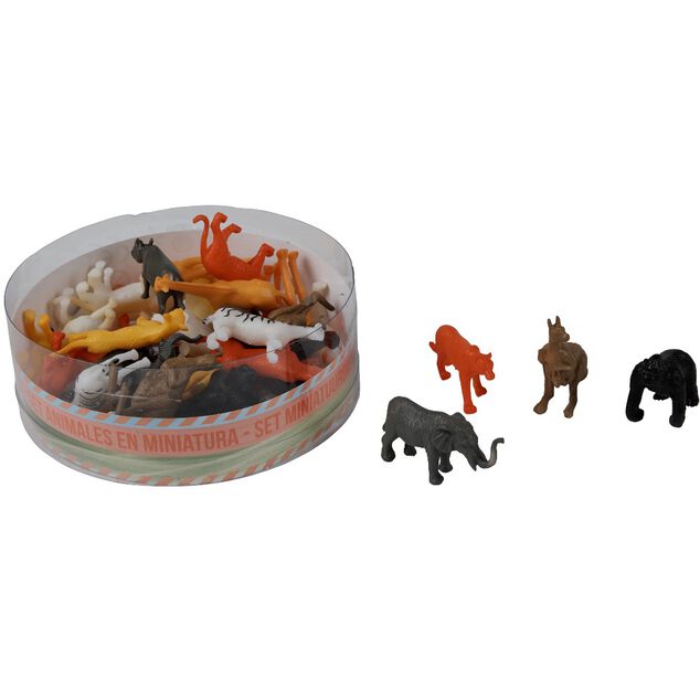 Figurine animal 36pcs, pvc